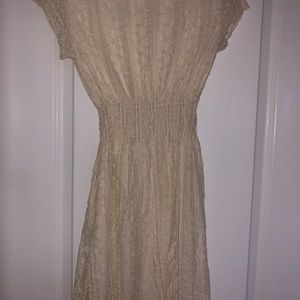 Charlotte Russe Cream Dress
